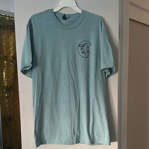 Teal green short sleeve tee
